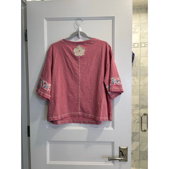 Lot of 4 Bohemela Applique Women's Tops All Size Large Bohemian Hippie Boho - Picture 3 of 16